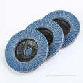 Flap Disc 125mm Ceramic Curved Flap Disc for corner place grinding Manufactory